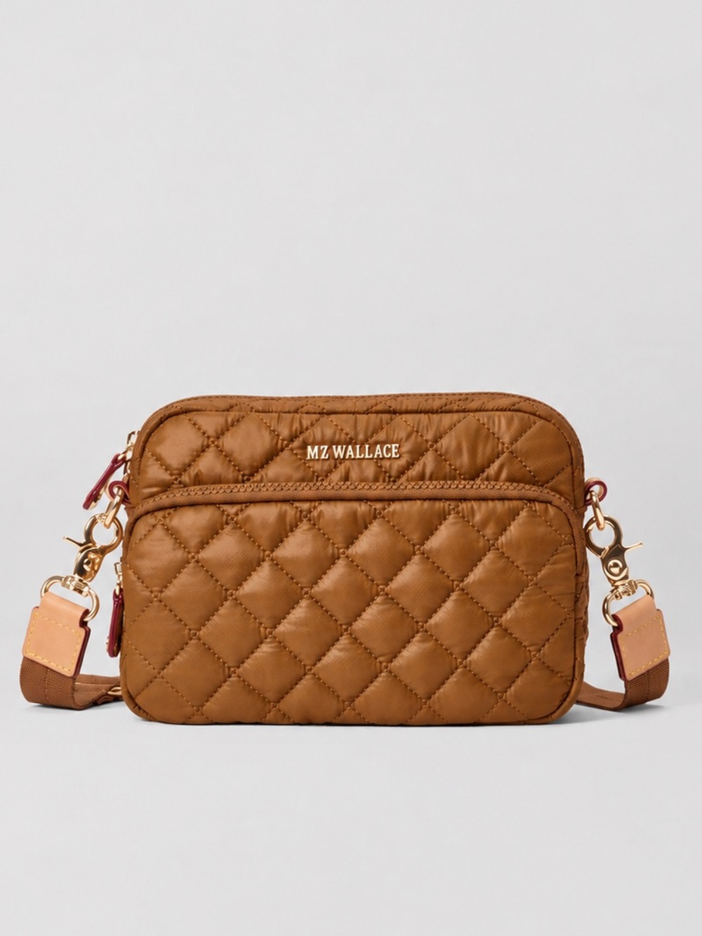 MZ Wallace Small Metro Camera Crossbody Bag - Amber. NWT!